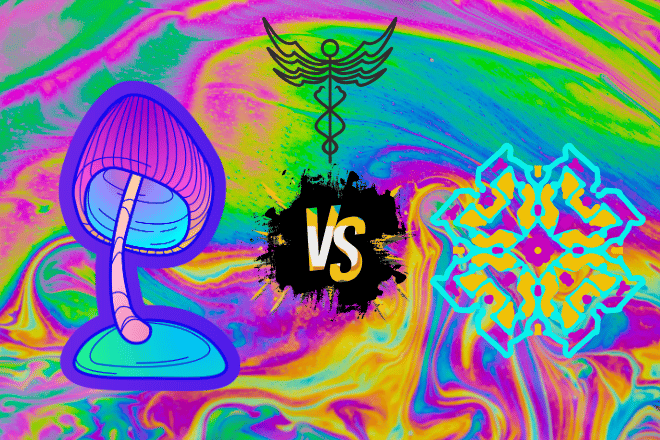Acid vs Shrooms